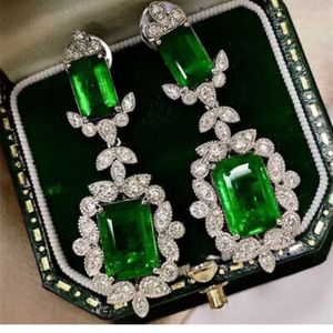 NWT LUXURY sterling silver diamond earrings